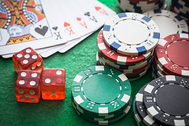 Live casino table with multiple camera angles